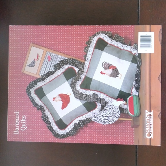 Barnyard Quilts Book 26 country cross stitch pattern - Picture 2 of 3